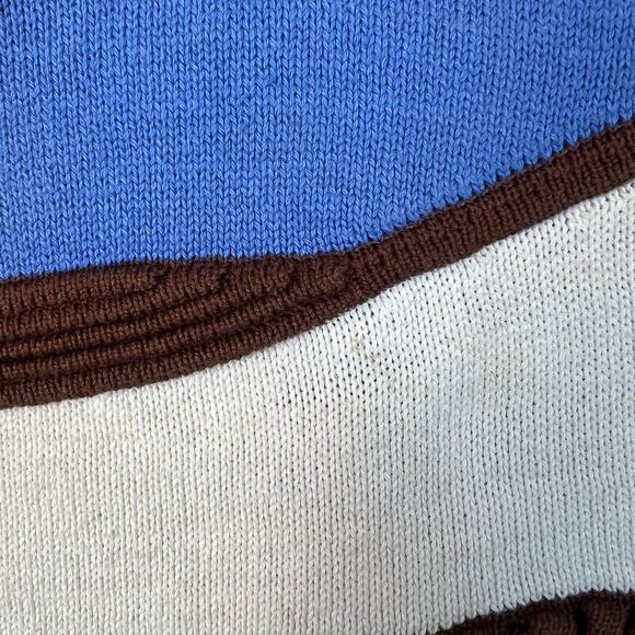 VTG Mac Divots Golf Canada 3D Knitted Cosby Coogi Golfling Style 90s Sweater XL - Picture 13 of 13